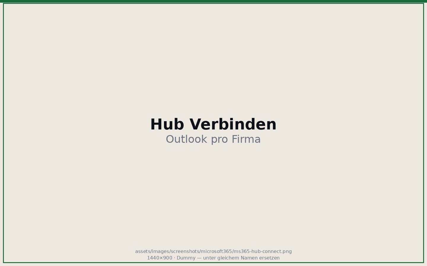 Hub Verbinden